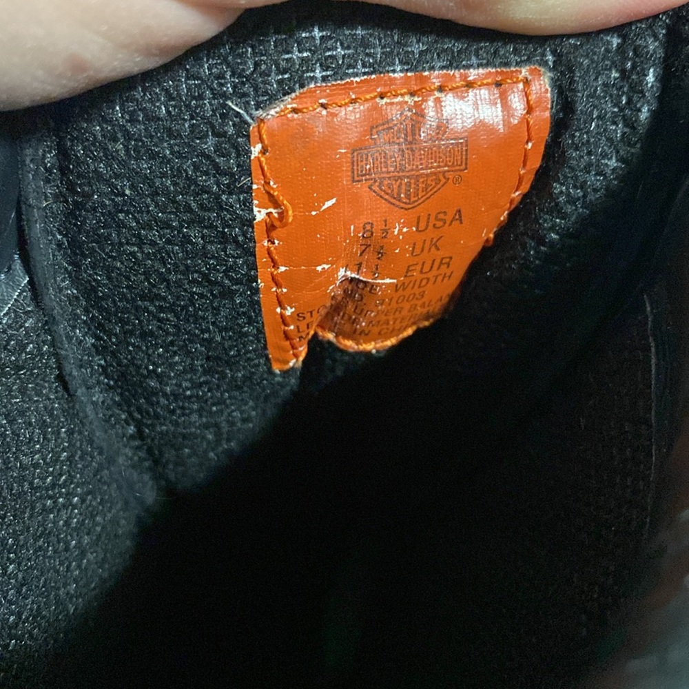 Mens Harley Davidson faded glory boots - Picture 11 of 12